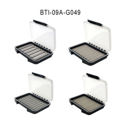 BTI-09A-G049 Waterproof fly box with different foam choice