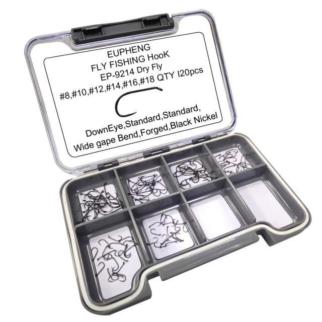 EP-9214 Combo Competition Barbless Dry fly hook