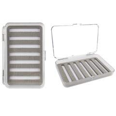 09A-H058 Transparent Plastic Heavy Duty Deep Fly Box