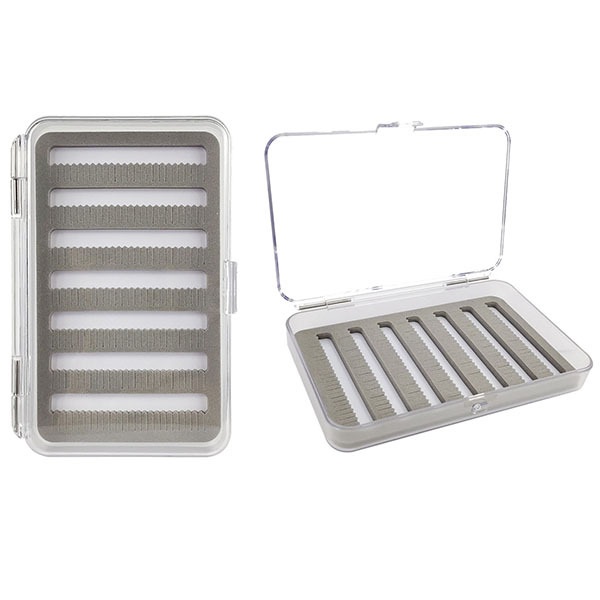 09A-H058 Transparent Plastic Heavy Duty Deep Fly Box
