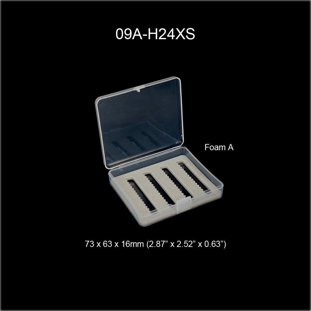 BTI-09A-H24XS Transparent Mini Fly Box