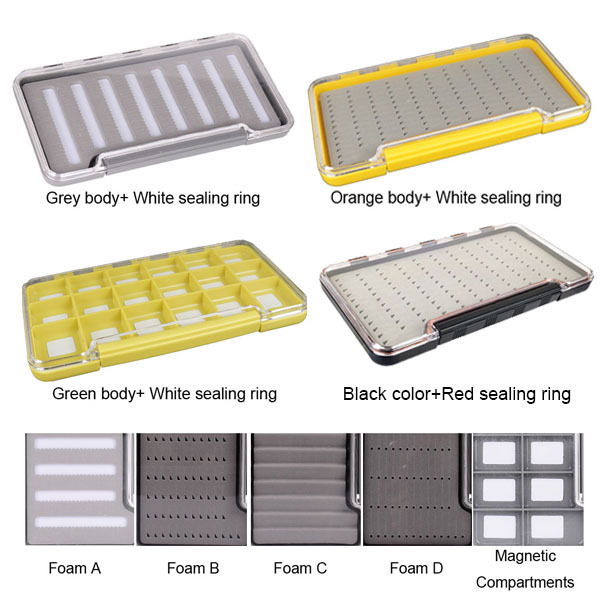 BTI-09A-H046 Super Slim Waterproof Fly Box Large Size