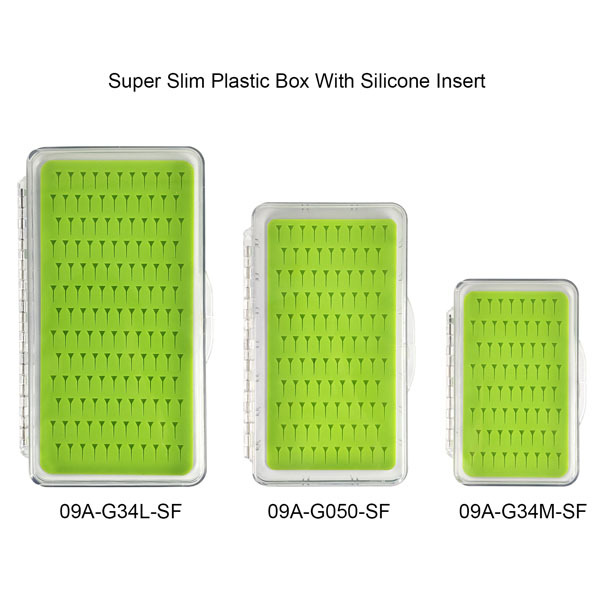 Super Slim Plastic Box With Silicone Insert
