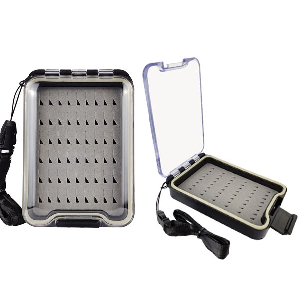 BTI-09A-H059 Super Deep Pocket Size Fly Fishing Box With Lanyard