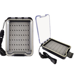 BTI-09A-H059 Super Deep Pocket Size Fly Fishing Box With Lanyard