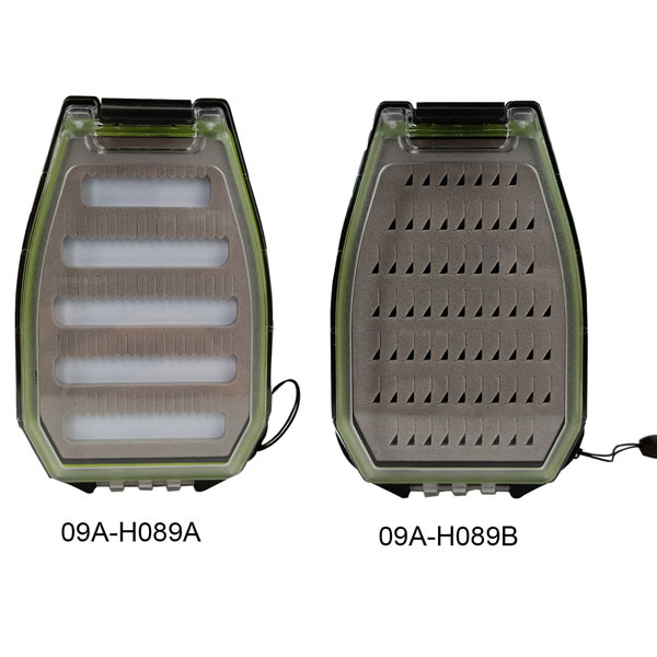 BTI-09A-H089 Unique shape smart size double sides waterproof fly box