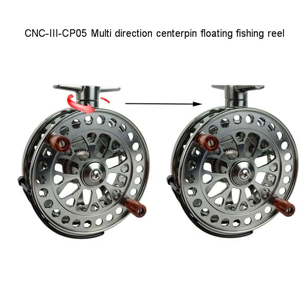 CNC-III-CP05 Multi direction centerpin floating fishing reel