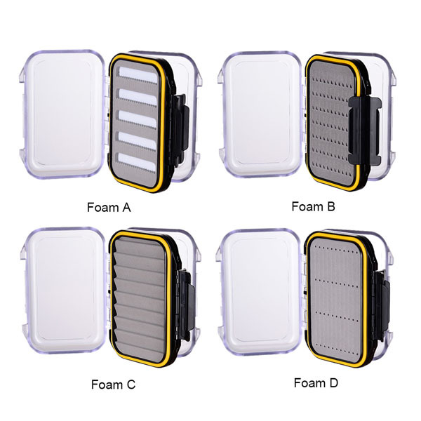 BTI-09A-H037 Stronger lids double side waterproof fly box