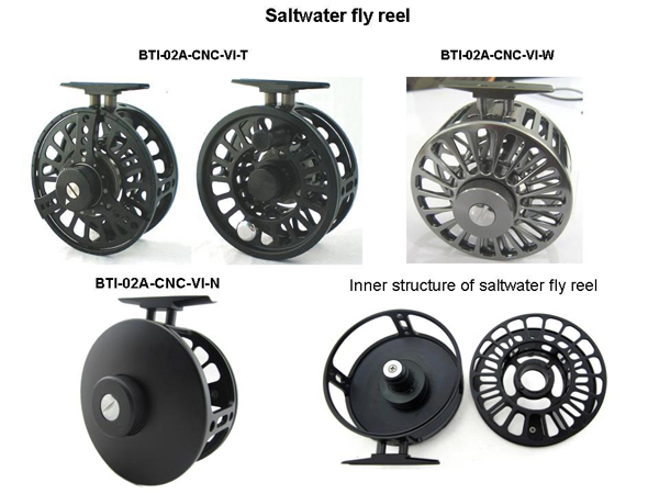 CNC-VI&VIL Salmon&saltwater fly reel