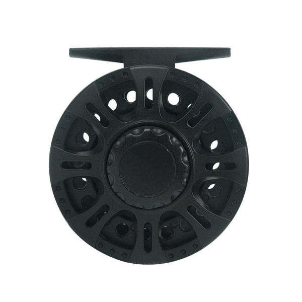 02B-HVCE New graphite large arbor fly reel