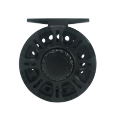 02B-HVCE New graphite large arbor fly reel