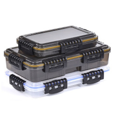 Tackle Box Tackle Trays Tea-Colored Transparent Fishing Tackle Storage