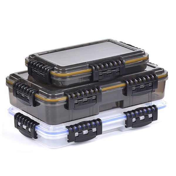 Tackle Box Tackle Trays Tea-Colored Transparent Fishing Tackle Storage