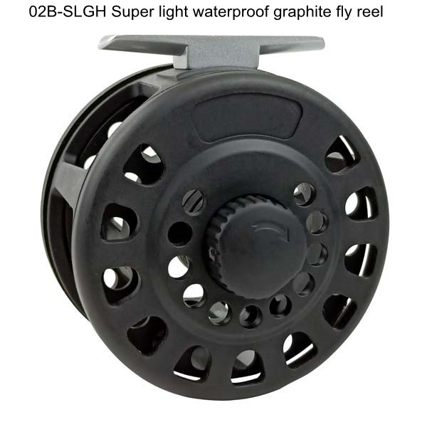 02B-SLGH Super light waterproof graphite fly reel