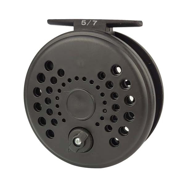 02B-CM New graphite click stop reel with drag system
