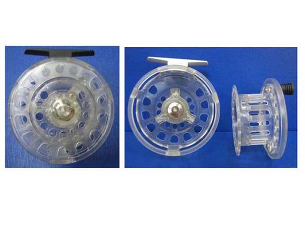 02B-SLTP Transparent fly fishing reel