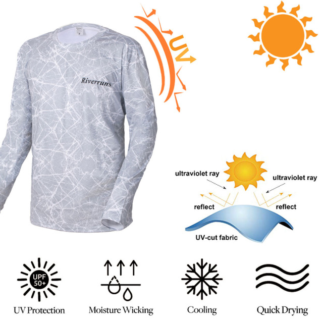 BTI-11E-FT02 Long sleeves fishing T-shirt