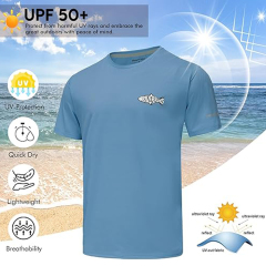 BTI-11E-1007S Ultra short sleeve fishing T-shirt