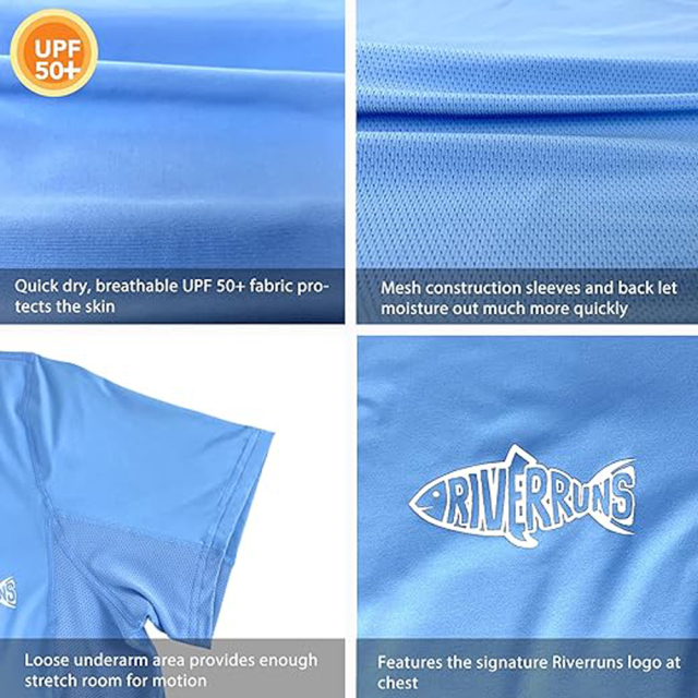 BTI-11E-1006 Short sleeve fishing T-shirt