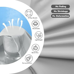 BTI-11E-1016 Solid color UPF 50+ hoodie