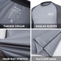 BTI-11E-1013 Solid color mixed long sleeve T-shirt