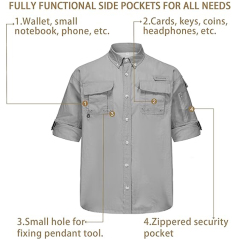 BTI-11E-1004 Fishing shirt