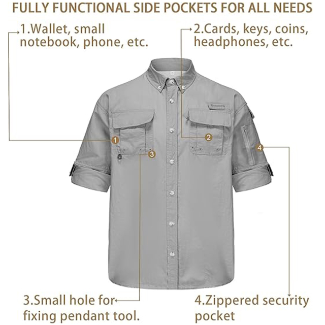 BTI-11E-1004 Fishing shirt