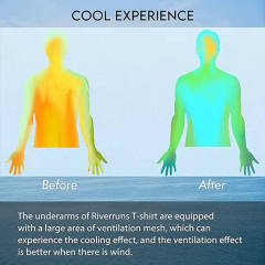 BTI-11E-FT05 Solid color long sleeve fishing T-shirt