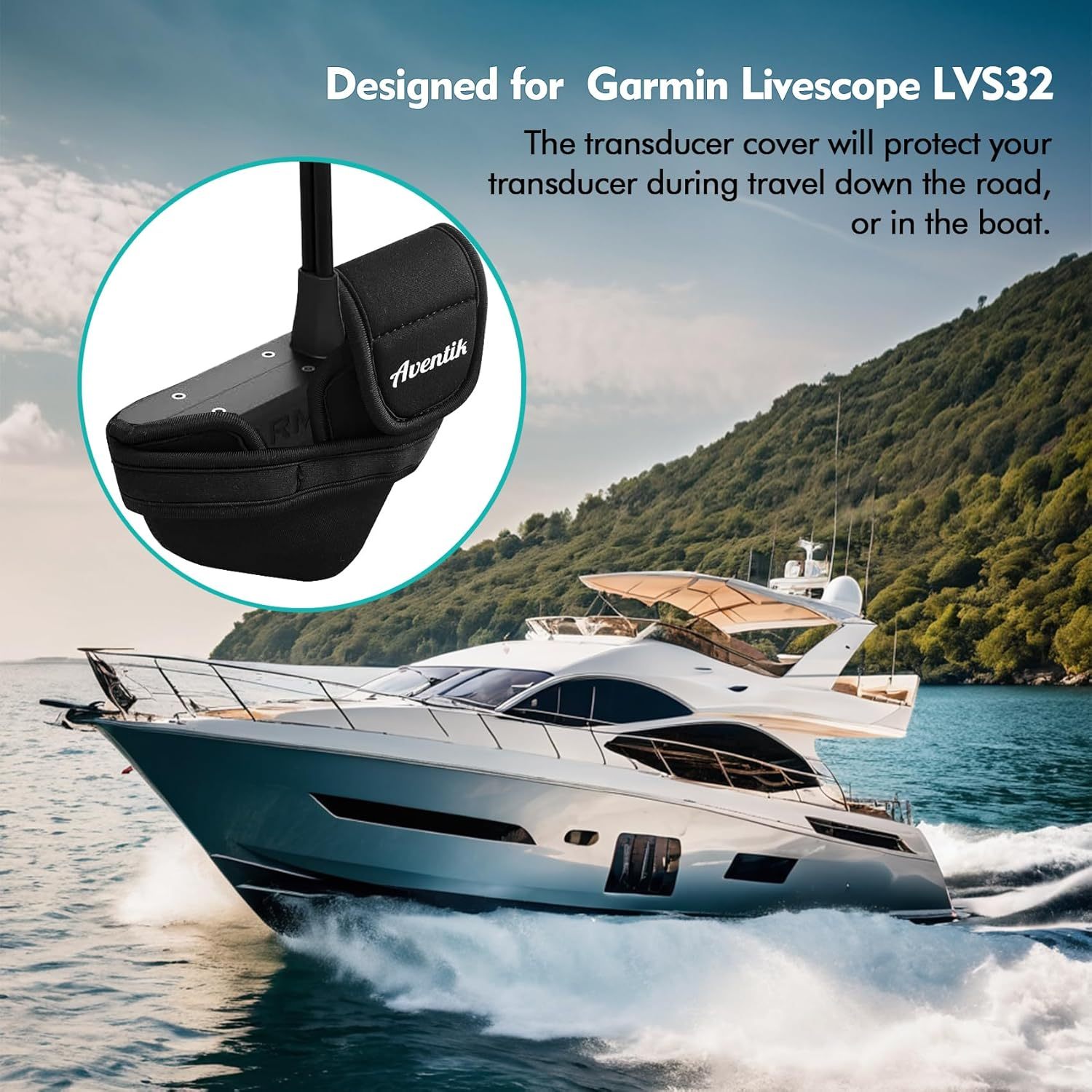 BTI-14A-40003 Garmin Livescope LVS32 Transducer Cover