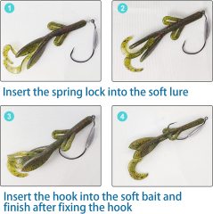 BTI-05B-061 Weighted Swimbait Hooks