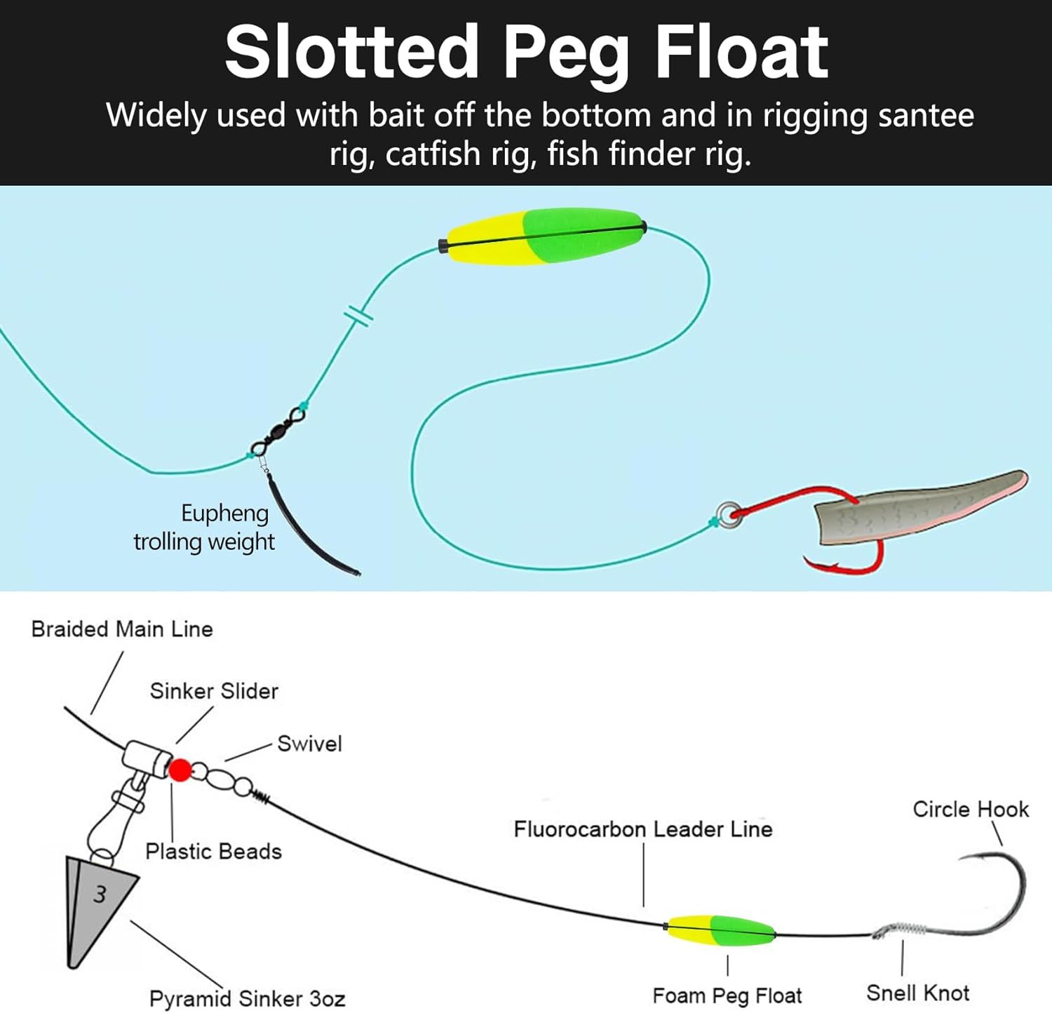 BTI-08B-401 Peg Floats