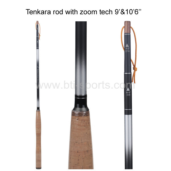 IM12 tenkara rods with zoom tech 9'&10'6''