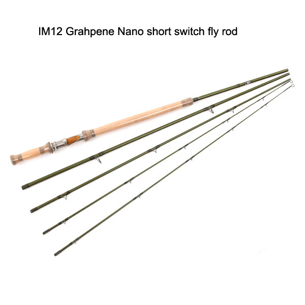 IM12 Grahpene Nano short switch fly rod 10'