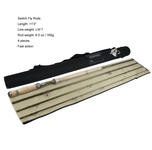 Switch fly rods set one 11'3'' LW7 4SEC