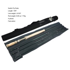 Switch fly rods set three 10'6'' LW6/7 4SEC