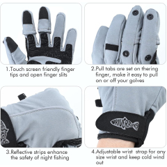 BTI-11B-2178 Winter Fishing Gloves