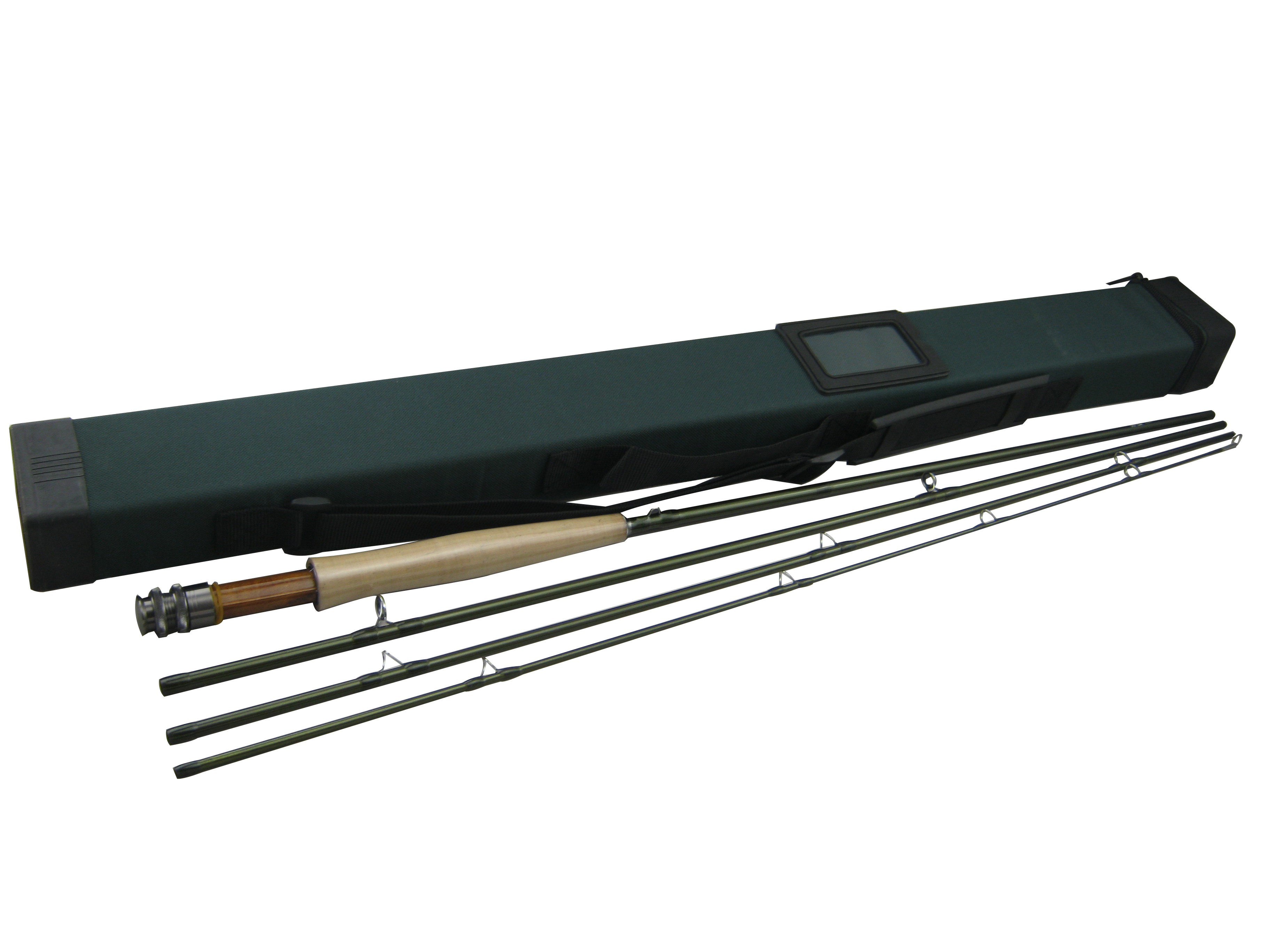 Rectangle cordura rod tube with hard top protection