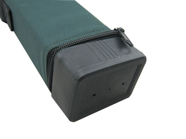 Rectangle cordura rod tube with hard top protection