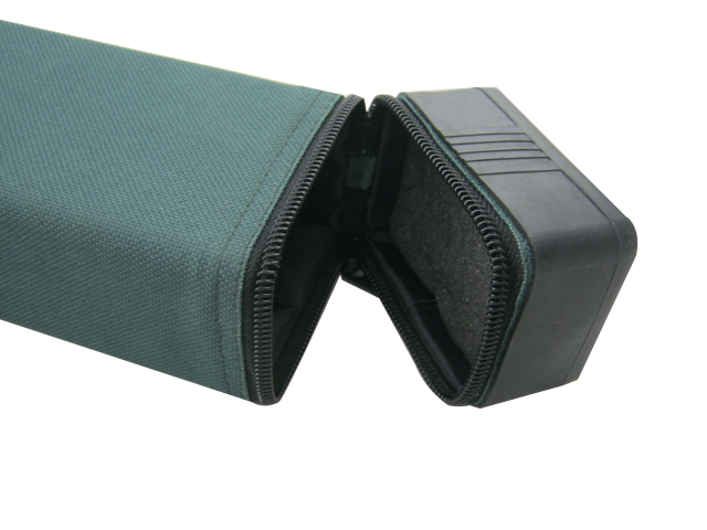 Rectangle cordura rod tube with hard top protection