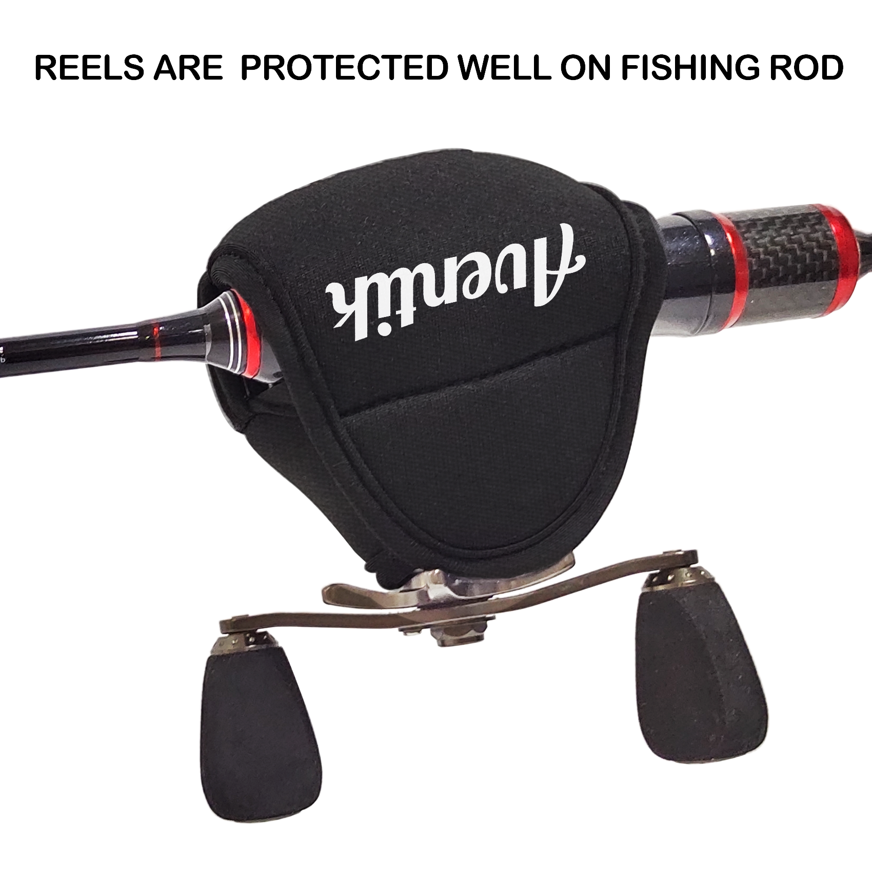 10F-BNRS004 Baitcasting neoprene reel case fits 50 100 200 300 series baitcasting reels