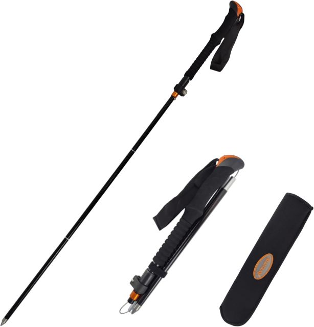BTI-09E-093 Depth Safety Warning Sign Coated Stainless Steel Wading Staff
