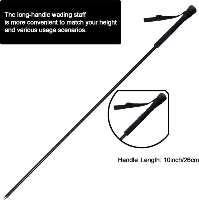 BTI-09E-091 Long Handle Wading Staff