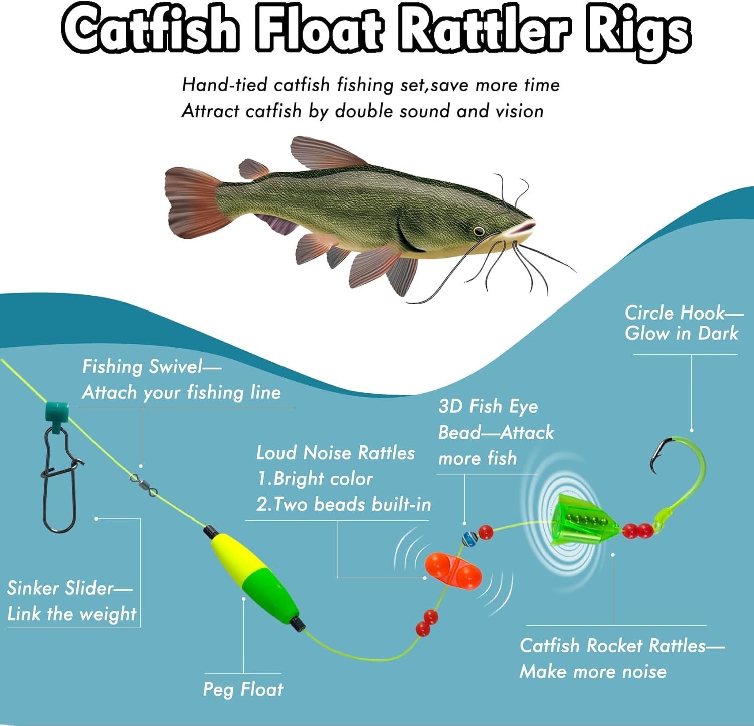 BTI-05B-063 Catfish Float Rigs