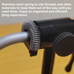 BTI-09E-075 Madison True Rotary Vise with Two Ball Bearings Inside More Smooth Fly Tying Vise