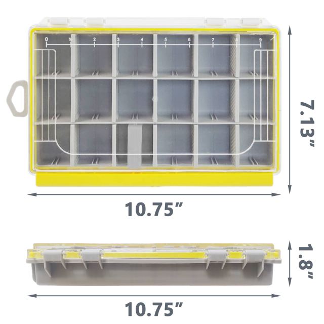 BTI-09A-3600/BTI-09A-3700 Tackle Box With Removable Divider