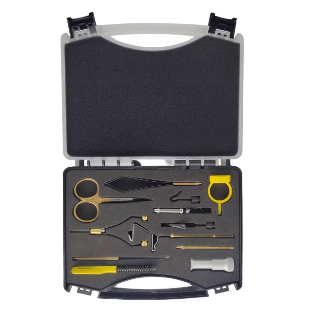 BTI-09E-6300 Premium Fly Fishing Complete Tying Tool Kit