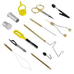 BTI-09E-6300 Premium Fly Fishing Complete Tying Tool Kit