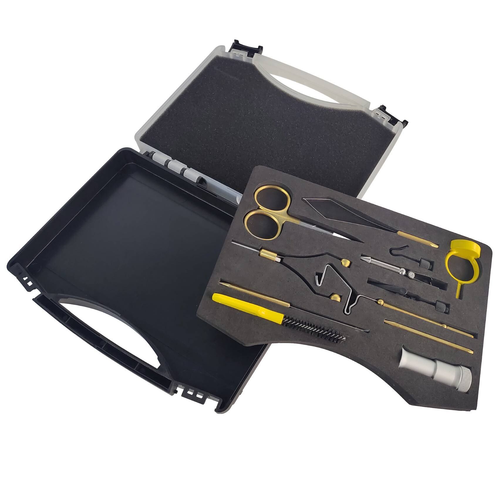 BTI-09E-6300 Premium Fly Fishing Complete Tying Tool Kit