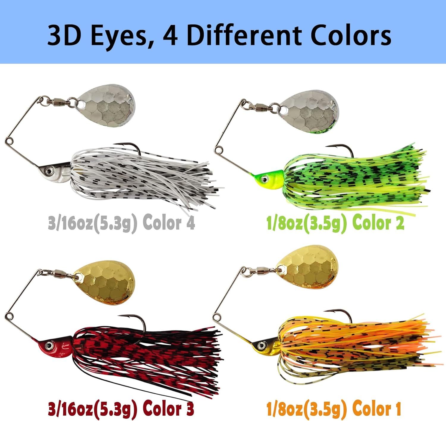 BTI-05F-0100 Colorado Blades Spinner Bait