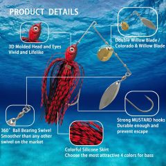 BTI-05F-0100 Colorado Blades Spinner Bait